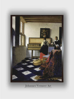The Art House - Virginal Gentleman Framed Wall Art