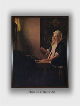 The Art House - Woman Holding Framed Wall Art