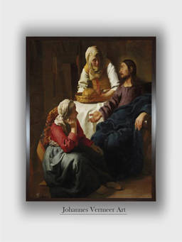 The Art House - Christ House Framed Wall Art (24X28 Inch)