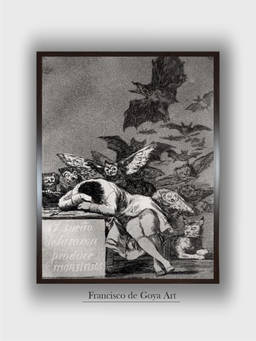 The Art House - Sleep Reason Framed Wall Art