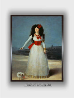 The Art House - Maria Teresa Framed Wall Art