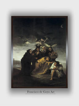 The Art House - Spell Witches Framed Wall Art