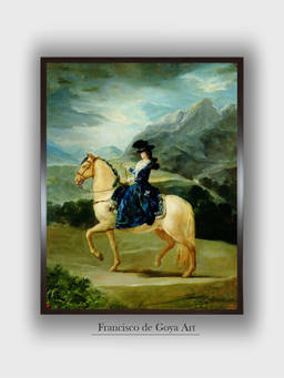 The Art House - Equestrian Portrait Framed Wall Art