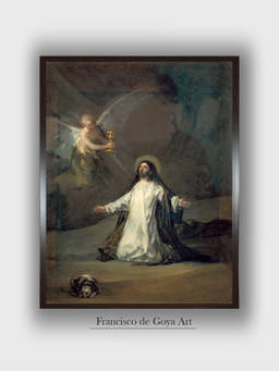 The Art House - Christ Gethsemane Framed Wall Art
