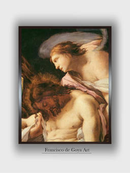 The Art House - Christ Entombed Framed Wall Art