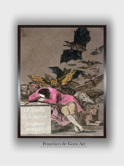The Art House - Sleep Reason Framed Wall Art