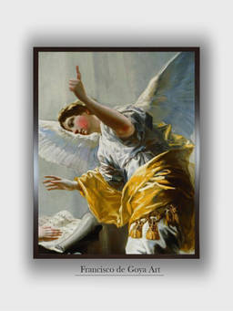 The Art House - Annunciation Detail Framed Wall Art