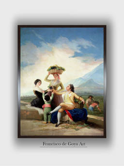 The Art House - Grape Harvest Framed Wall Art