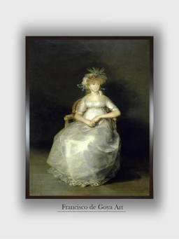 The Art House - Comtesse Chichon Framed Wall Art