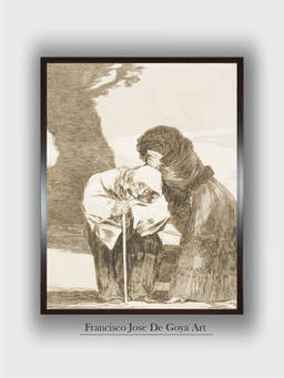 The Art House - Plate Caprichos Framed Wall Art
