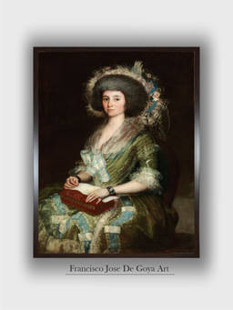 The Art House - Portrait Manuela Framed Wall Art