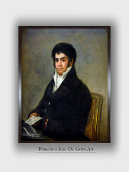 The Art House - Portrait Francisco Framed Wall Art