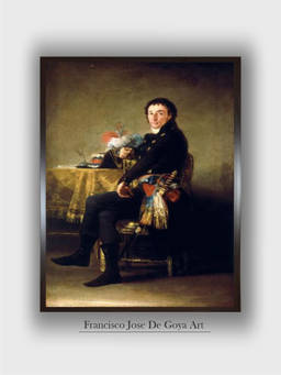 The Art House - Portrait Ferdinand Framed Wall Art