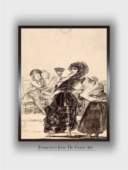 The Art House - Caprichos Forgive Framed Wall Art
