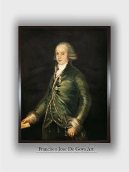 The Art House - Portrait Mariano Framed Wall Art