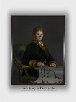 The Art House - Portrait Antonio Framed Wall Art