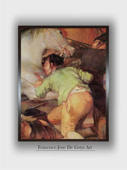 The Art House - Madrid Battle Framed Wall Art