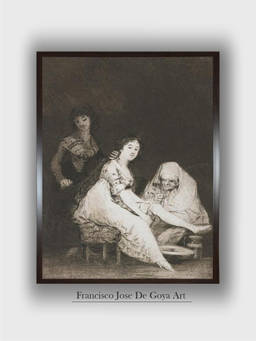 The Art House - Plate Caprichos Framed Wall Art