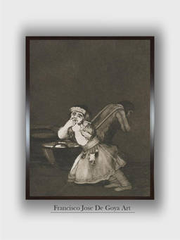 The Art House - Plate Caprichos Framed Wall Art