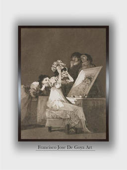 The Art House - Plate Caprichos Framed Wall Art