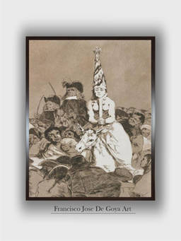 The Art House - Plate Caprichos Framed Wall Art