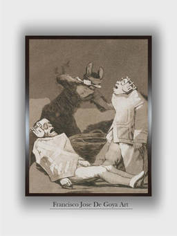 The Art House - Plate Caprichos Framed Wall Art