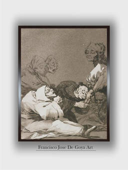 The Art House - Plate Caprichos Framed Wall Art