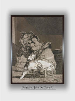 The Art House - Plate Caprichos Framed Wall Art