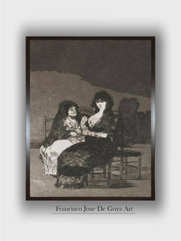 The Art House - Plate Caprichos Framed Wall Art