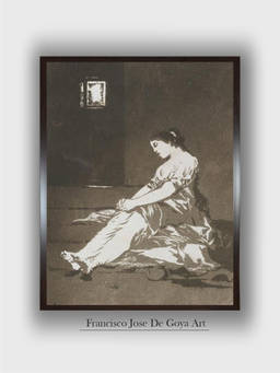 The Art House - Plate Caprichos Framed Wall Art