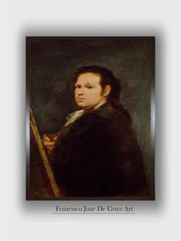 The Art House - Portrait Francisco Framed Wall Art
