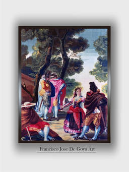 The Art House - Faces Hidden Framed Wall Art
