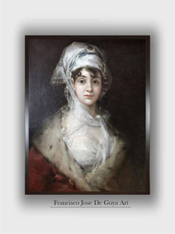 The Art House - Portrait Actress Framed Wall Art