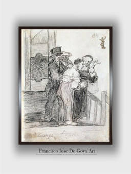 The Art House - French Penalty Framed Wall Art