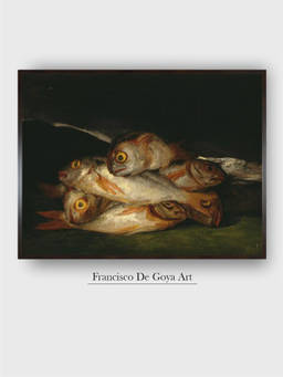 The Art House - Still Golden Framed Wall Art