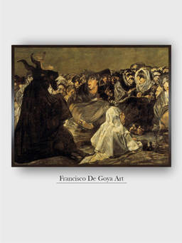 The Art House - Witches Sabbath Framed Wall Art