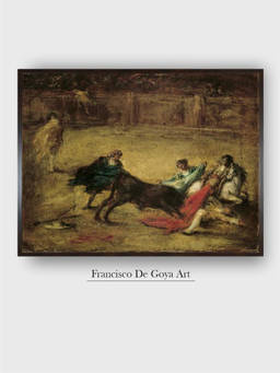The Art House - Tauromaquia Francisco Framed Wall Art