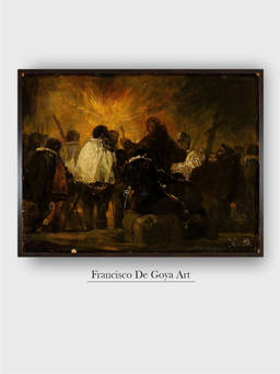 The Art House - Night Inquisition Framed Wall Art