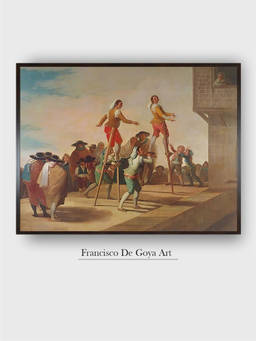 The Art House - Stilts Francisco Framed Wall Art
