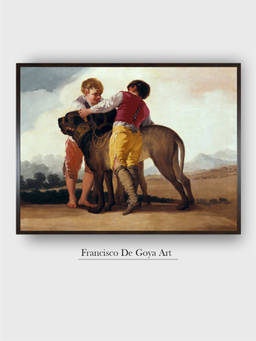 The Art House - Mastiff Francisco Framed Wall Art