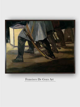 The Art House - Execution Defenders Framed Wall Art
