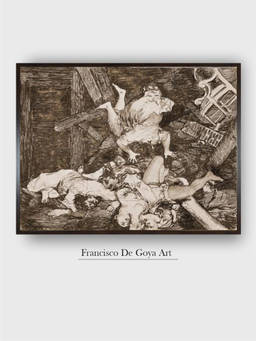 The Art House - Damages Francisco Framed Wall Art