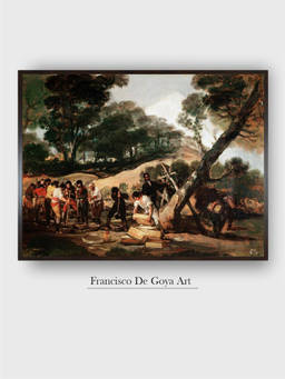The Art House - Powder Production Framed Wall Art