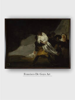 The Art House - Hanged Francisco Framed Wall Art