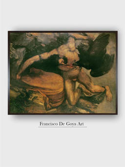 The Art House - Prometheus Francisco Framed Wall Art