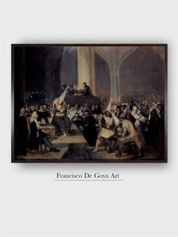 The Art House - Inquisition Tribunal Framed Wall Art