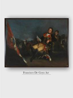 The Art House - Portrait Manuel Framed Wall Art