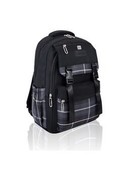 NFI Essentials - Trendy Korean Black Printed School Backpack for Girls