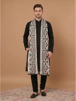 Zamour - White Pure Cotton Dupatta