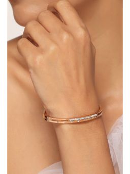 SWABHIMANN - Lavya Zirconia White Bracelet (2.6)